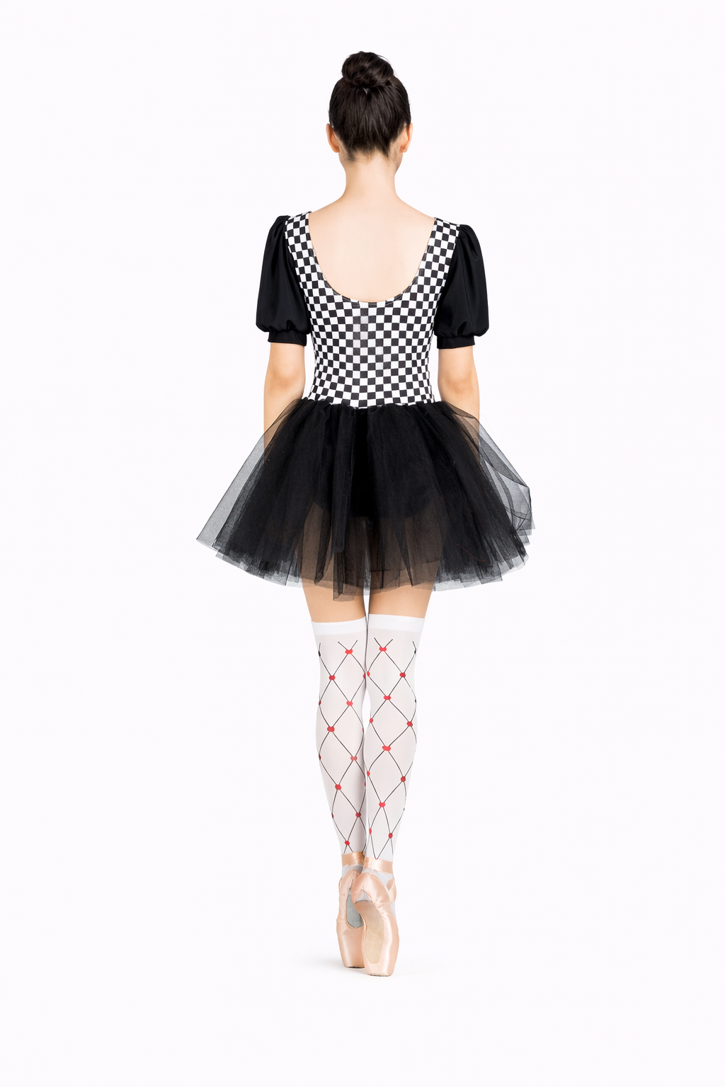 BODY CARTA DA GIOCO NERO DONNA